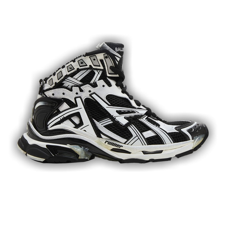 Buy Balenciaga Runner High 'White Black' - 695764 W3RH2 9010 | GOAT