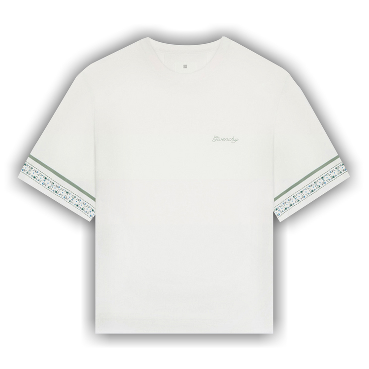 新品!GIVENCHY■フラワースリーブTシャツ Flower Sleeve T-Shirt Givenchy Flower Sleeve T-Shirt Ivory | END. (AR)