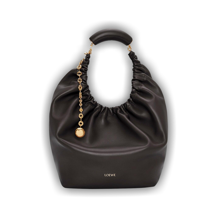 Buy Loewe Squeeze Medium Bag 'Black' - A914Q37X01 1100 | GOAT CA