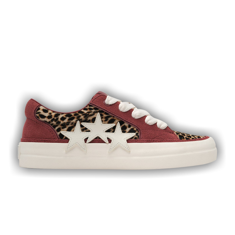 Buy Amiri Sunset Skate Low 'Burgundy Leopard' - AMFOSR1069