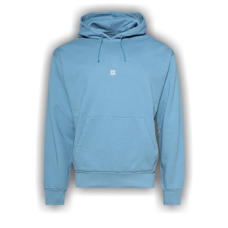 Buy Givenchy Boxy Fit Hoodie With Pocket Base 'Blue/White
