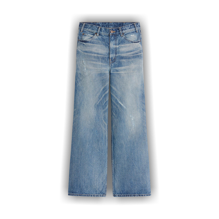 Women's Flared surf jeans in union wash denim | CELINE | 24S