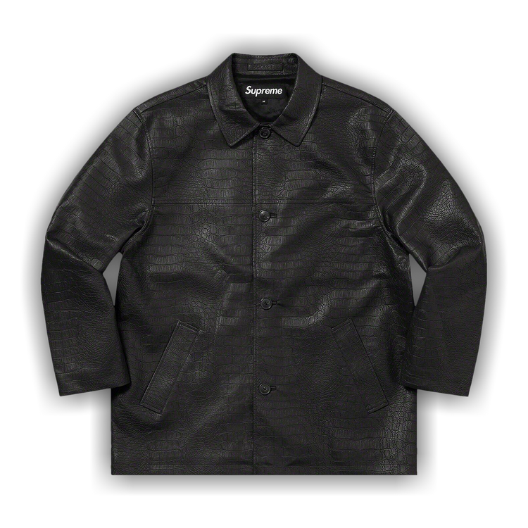 Buy Supreme Faux Croc Car Coat 
