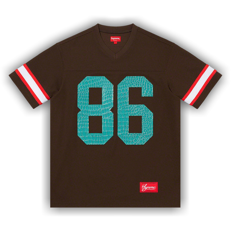 美品Supreme Monogram Football Jersey グリーンS Supreme Monogram Football Jersey Dark Green Men's - SS18 - US