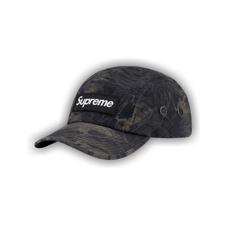 帽子 Military Camp Cap Black Prym1 Camo Supreme Military Camp Cap (SS22) - $48