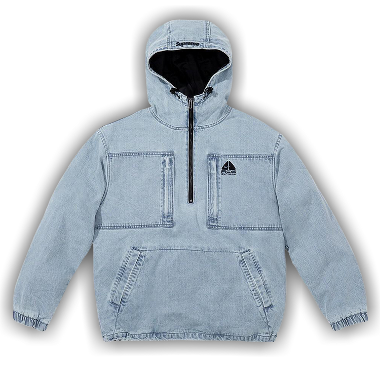 Buy Supreme x Nike ACG Denim Pullover 'Washed Blue