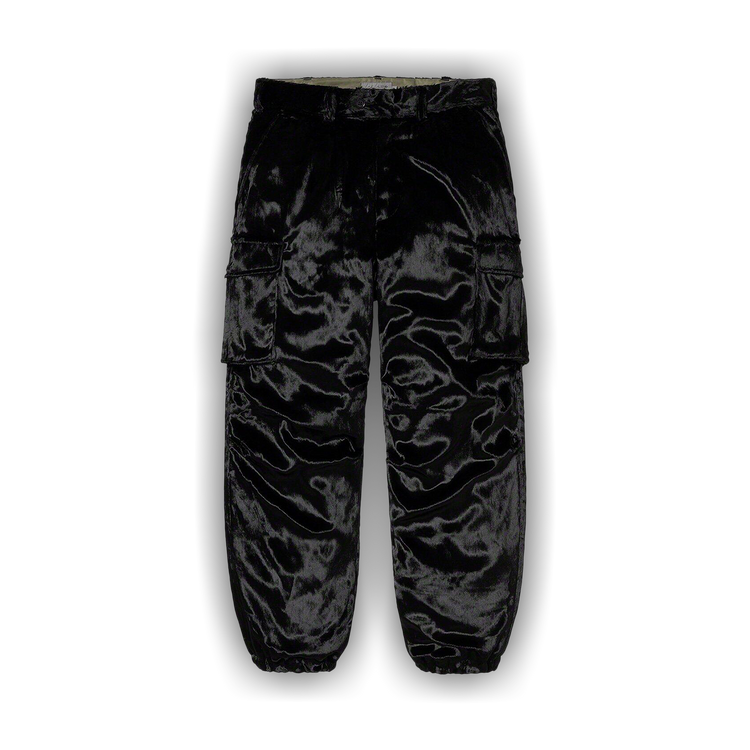 Buy Supreme x Yohji Yamamoto Faux Fur Cargo Pant 'Black