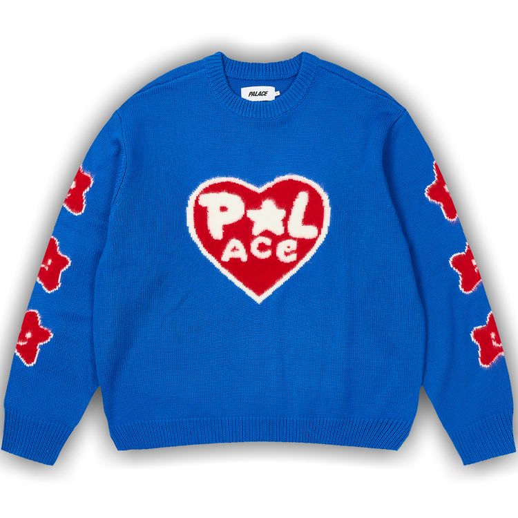 Buy Palace Cosy Knit 'Blue Berry' - P27KW002 | GOAT