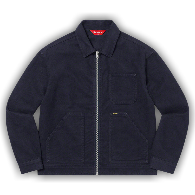 n*q様 Supreme Moleskin Work Jacket ネイビー　M Buy Supreme Moleskin Work Jacket 'Navy' - FW22J99 NAVY | GOAT