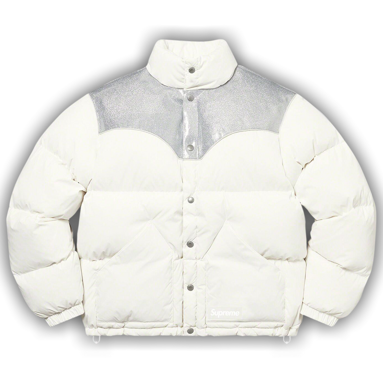 ジャケット・アウター Supreme Glitter Yoke Down Puffer Jacket Supreme Glitter Yoke Down Puffer Jacket (FW22) - $298