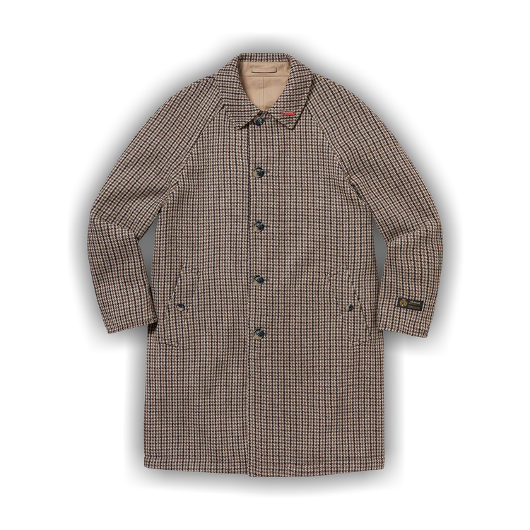 ジャケット・アウター supreme Reversible Houndstooth Overcoat Supreme Reversible Houndstooth Overcoat (FW23) - $798