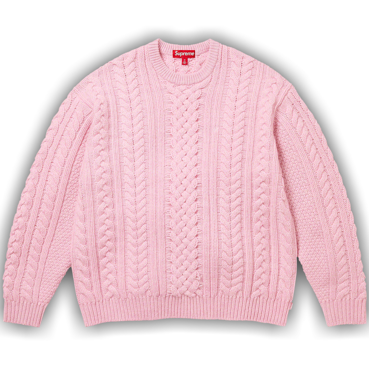 Pink supreme sweater shop