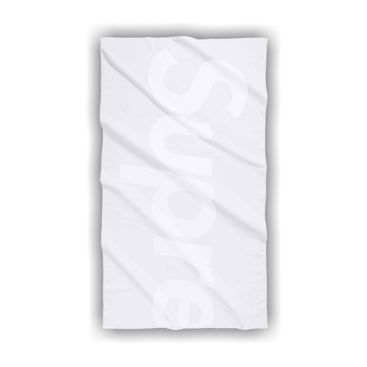 タオル supreme tonal logo towel white Tonal Logo Towel – Supreme