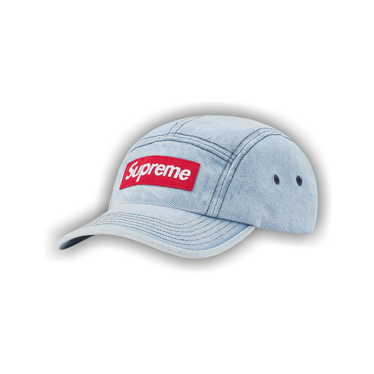 Buy Supreme Denim Camp Cap 'Washed Blue' - FW22H145 WASHED