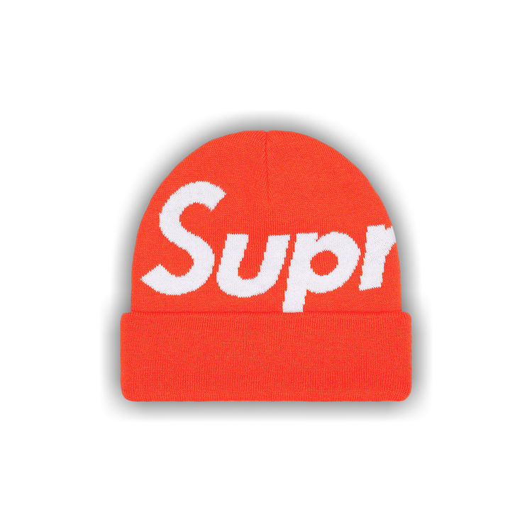 Buy Supreme Big Logo Beanie 'Orange' - FW22BN29 ORANGE | GOAT
