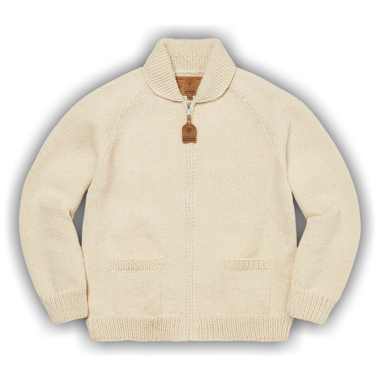 トップス SUPREME Box Logo Cowichan Sweater Supreme Box Logo Cowichan Sweater (FW22) - $498