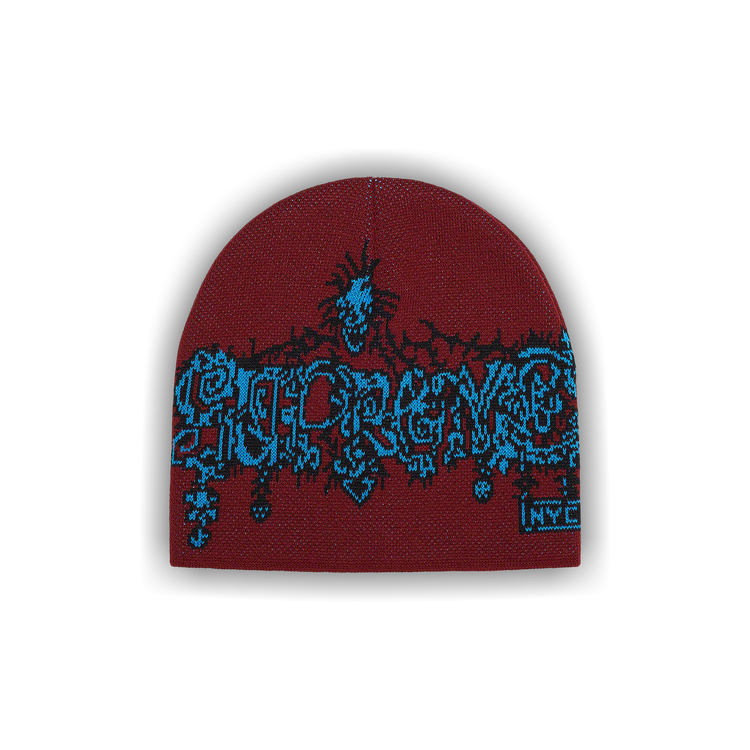 Supreme Wombat Beanie Cardinal | eBay