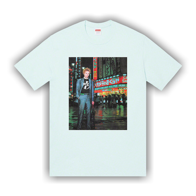 Buy Supreme x PiL Live In Tokyo Tee 'Pale Blue' - FW22T59 PALE