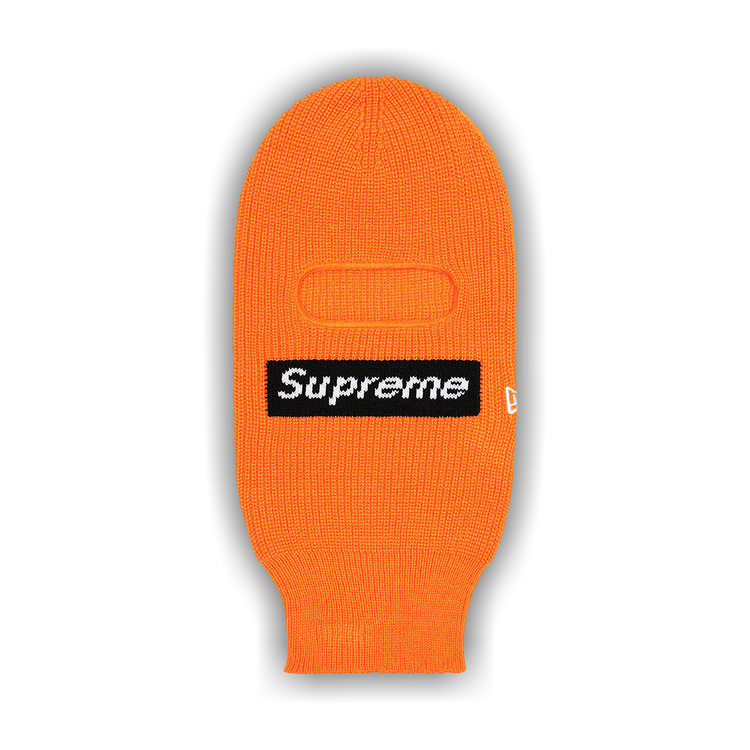Buy Supreme x New Era Box Logo Balaclava 'Orange' - FW22BN40