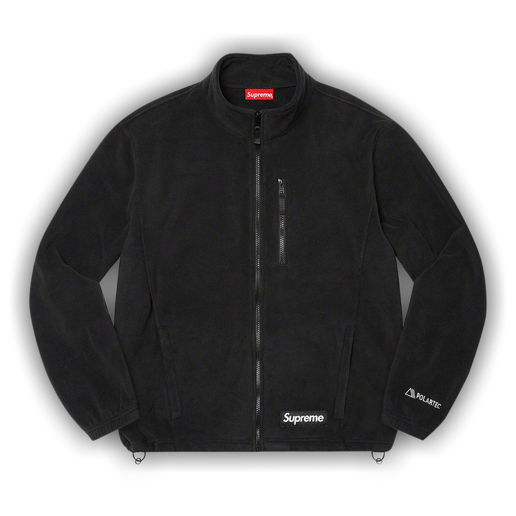 ジャケット・アウター Supreme Polartec Zip Jacket Black M Buy Supreme x Polartec Zip Jacket 'Black' - FW22J107 BLACK | GOAT