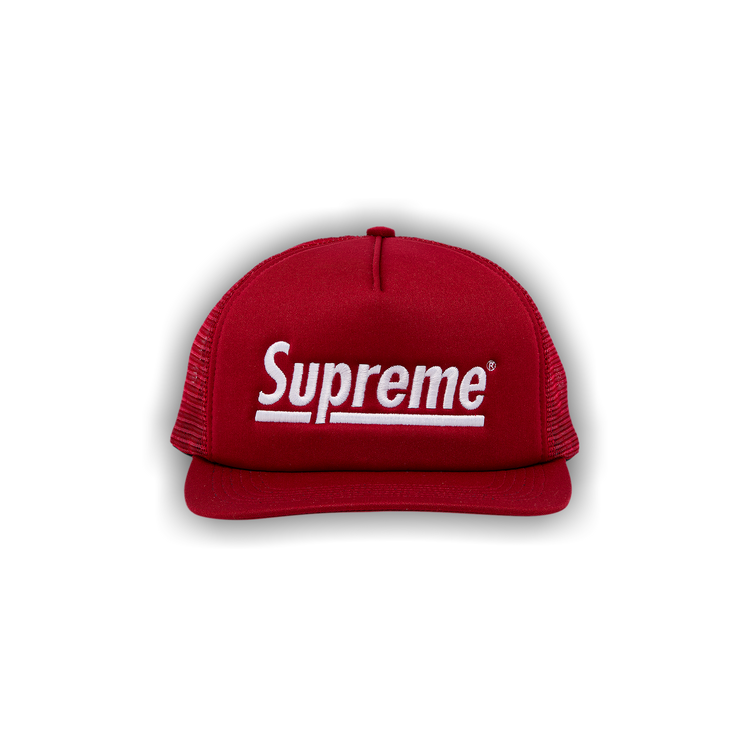 Supreme Underline Mesh Back 5-Panel (FW24) - $48