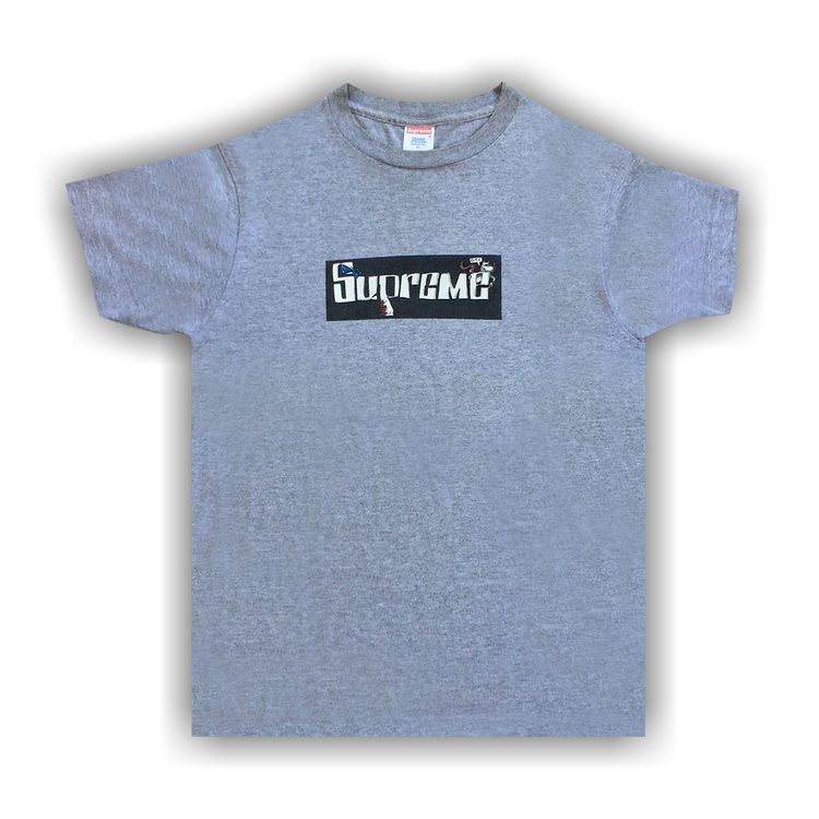 Buy Supreme x Joe Cool Box Logo Tee 'Grey' - SS07T0103 GREY | GOAT