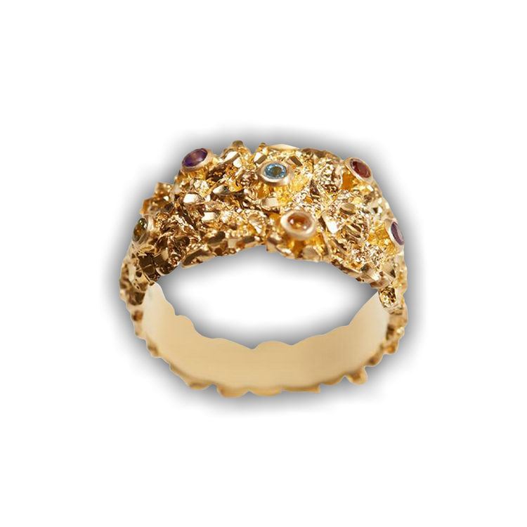 Buy Veneda Carter VC011 Multi Stone Ring 'Gold' - 722140GMU | GOAT