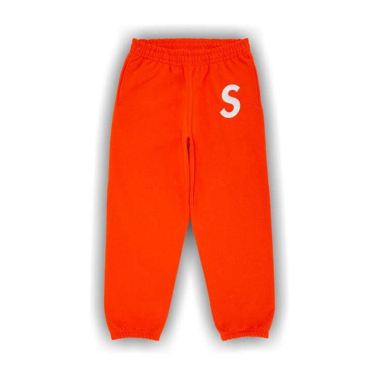 Buy Supreme S Logo Sweatpant Bright Orange FW24P50 BRIGHT ORANGE GOAT