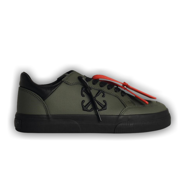 Buy Off-White New Low Vulcanized 'Military Green Black