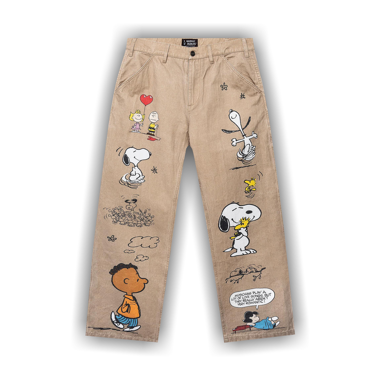 Buy Market Peanuts Senior Pants 'Khaki' - 388001165 KHAK | GOAT