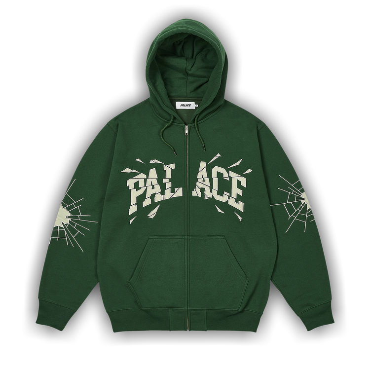 PALACE SHATTER ZIP HOOD BLACK palace