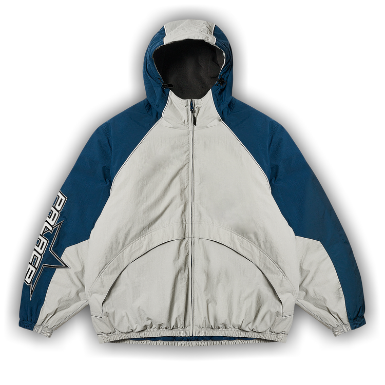 Buy Palace Rs Stars Jacket 'Grey/Navy' - P27JK057 | GOAT
