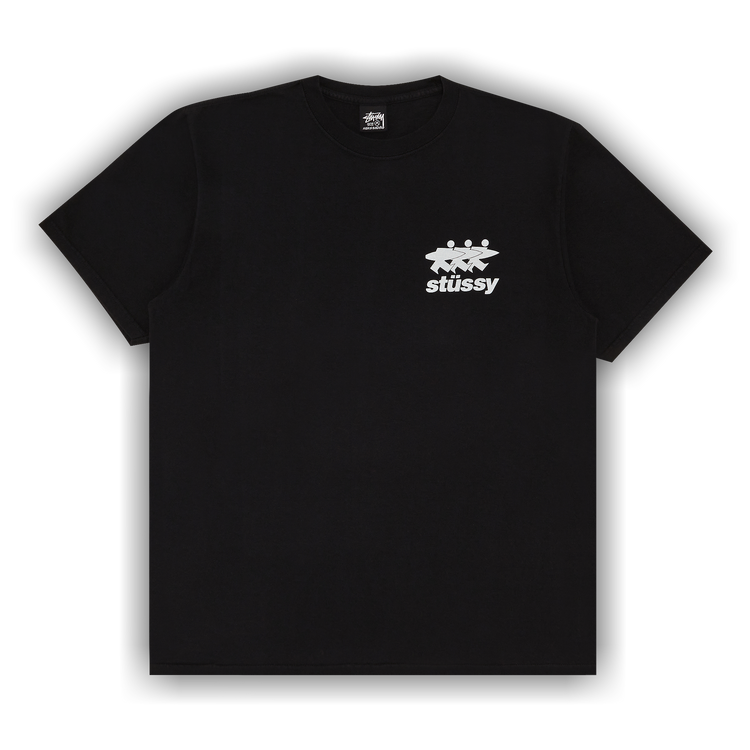 ★STUSSY★ Surfwalk T-Shirt Navy★追跡可★大人気★ 1417722_00.png.png