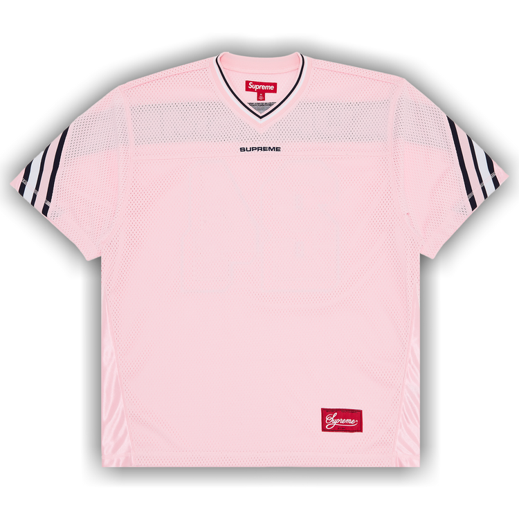 Mesh Stripe Football Jersey – Supreme