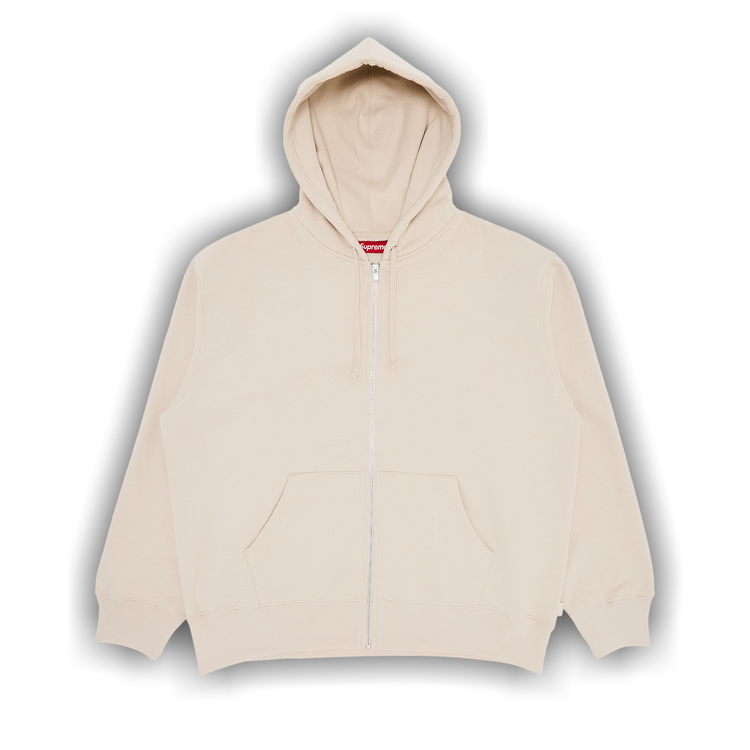 【SUPREME X THRASHER】ZIP UP HOODED SWEATSHIRT STONE- 24FW Supreme Thrasher Zip Up Hooded Sweatshirt (FW24) - $178