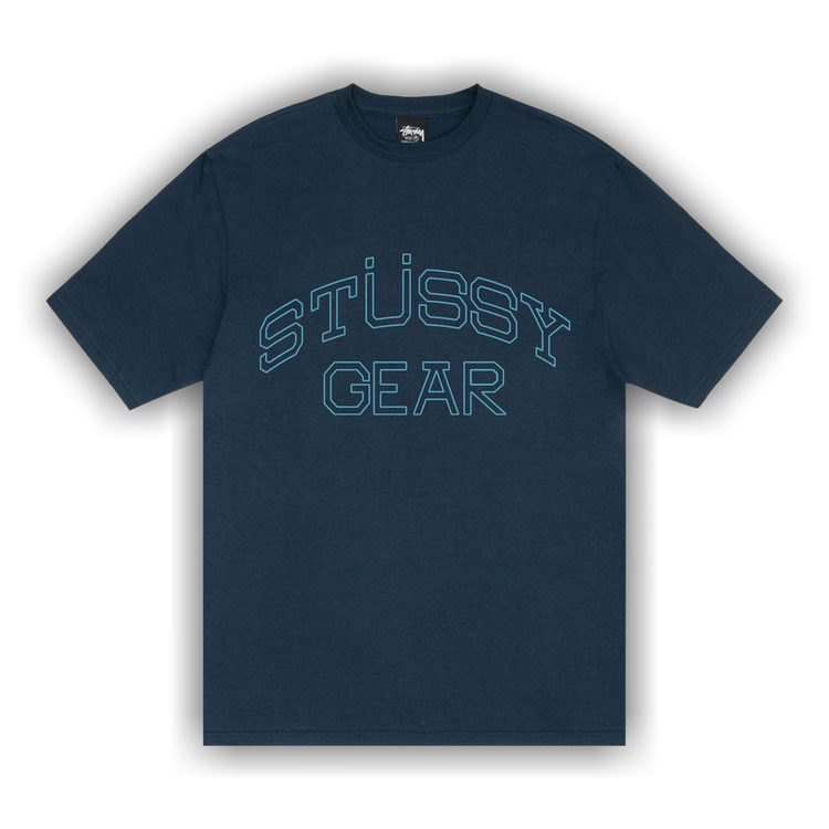 STUSSY| (1905035 NAVY) Buy Stussy Gear Tee 'Navy' - 1905035 NAVY | GOAT