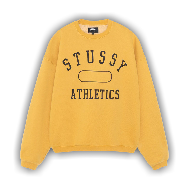 Buy Stussy Athletics Crew 'Washed Gold' - 118568 WAGD | GOAT
