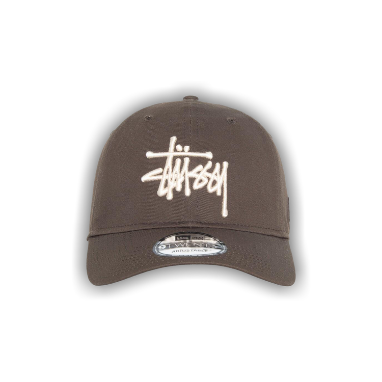 【STUSSY】NEW ERA 9TWENTY BASIC STRAPBACK Stussy New Era 9Twenty Basic Strapback Walnut Men's - SS24 - US