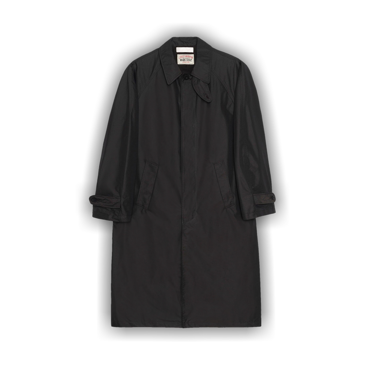Buy Stussy x Our Legacy Work Shop Raglan Car Coat 'Soot Black