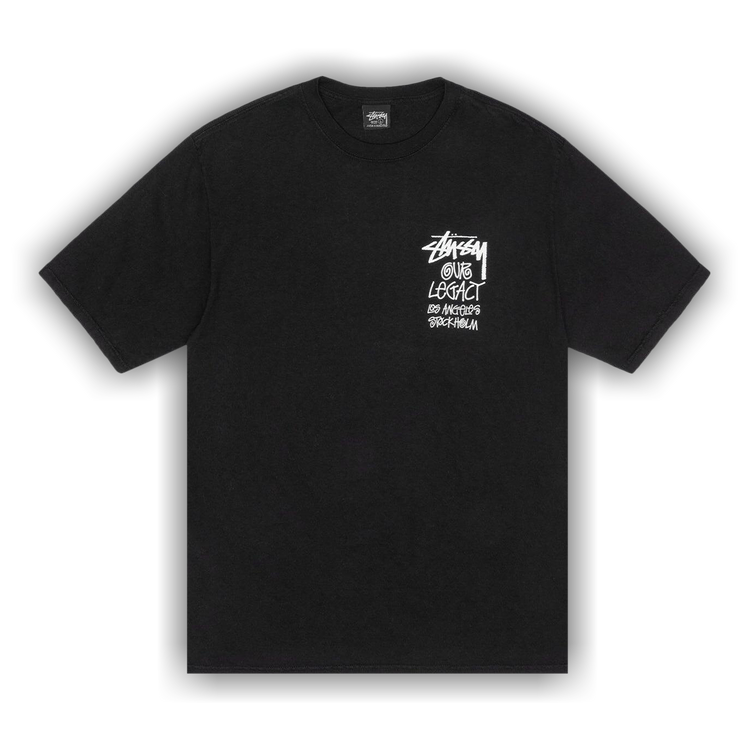 Buy Stussy x Our Legacy Work Shop 8 Ball Yin Yang Tee 'Black