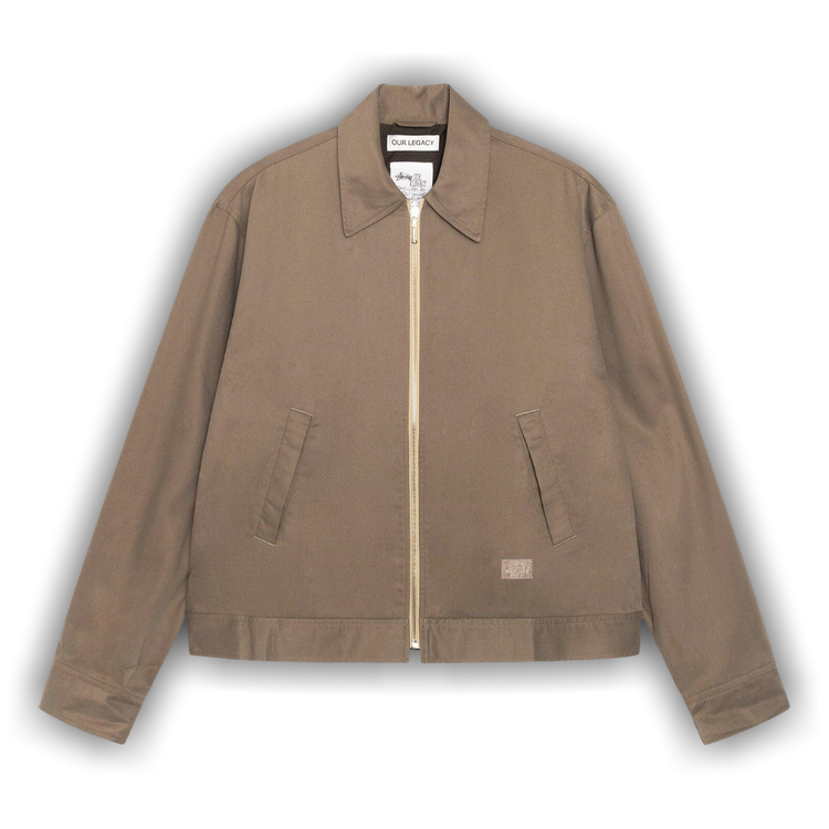 Buy Stussy x Our Legacy Work Shop Blouson Jacket 'Olive Cavalry Twill' -  WS4241BOC OLIV | GOAT