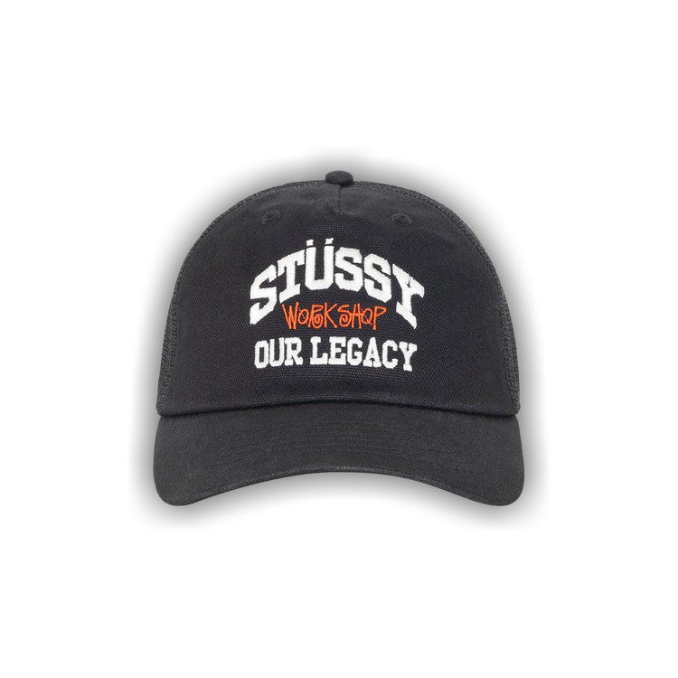 Buy Stussy x Our Legacy Work Shop Low Profile Trucker Cap 'Black