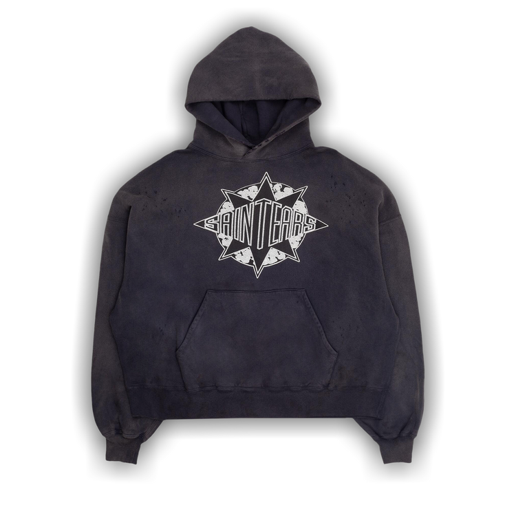 Buy SAINT Mxxxxxx x Denim Tears Saint Tears Hoodie 'Black' - SM