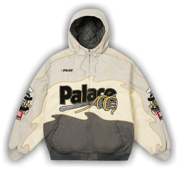Buy Palace Pasta Jacket 'Concrete Grey' - P27JK096 | GOAT
