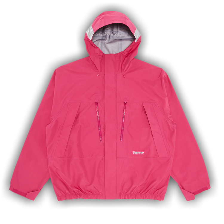 Supreme taped seam jacket red online
