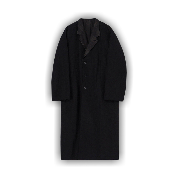 Buy Yohji Yamamoto Pour Homme Grosgrain Lining PT Raglan Coat