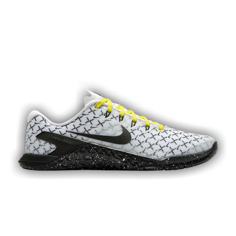 Nike metcon 4 white black dynamic yellow outlet