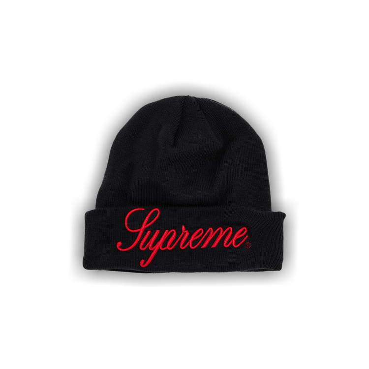 Buy Supreme New Era Script Beanie 'Navy' - FW24BN66 NAVY | GOAT