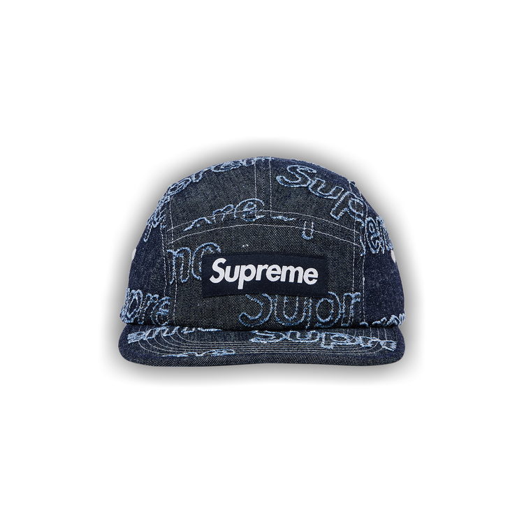 Buy Supreme Lasered Denim Cap 'Navy' - FW24H25 NAVY | GOAT
