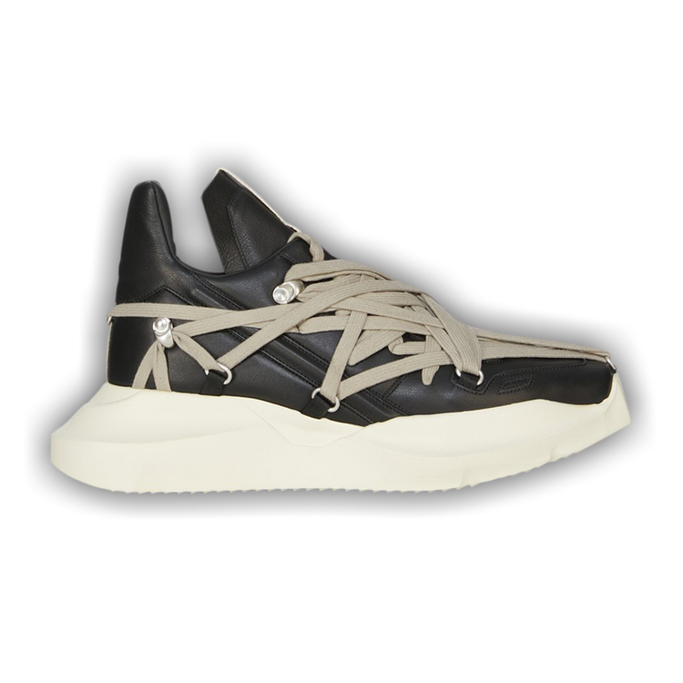 Buy Rick Owens Porterville Megalaced Geth Runner 'Black